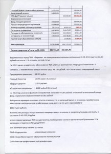 отчет ревизионной комиссии за  2012 лист 3 001